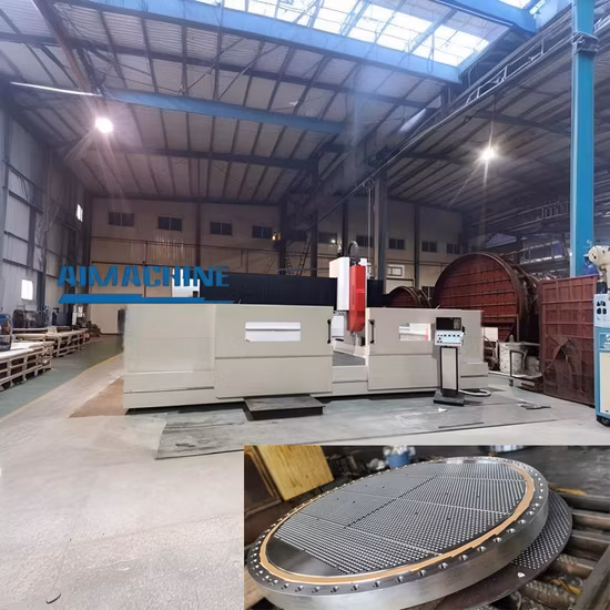 철탑용 핫 판매 고정밀 CNC 플레이트 드릴링 머신